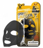 Тканевая маска для лица с древесным углем и медом Elizavecca Black Charcoal Honey Deep Power Ringer 