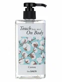 Гель для душа с экстрактом семян хлопка Touch On Body Cotton Body Wash