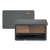 Тени для бровей, натуральный коричневый. MISSHA Twin Brow Kit (No.1/Natural Brown)