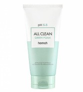 Мягкая очищающая пенка для лица с PH 5.5 Heimish All Clean Green Foam PH-5.5