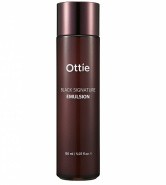 Эмульсия для лица с муцином черной улитки Ottie Black Signature Emulsion 