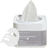 Набор тканевых масок c пантенолом Hyaluronic Panthenol Hydra Mask, 30 шт Mary&May 