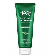 Освежающая маска для волос и кожи головы на травах Hair Plus Oh! Fresh Deep Herbal Scalp & Hair Pack