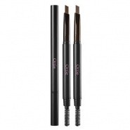 Стойкий авто-карандаш для бровей с щеточкой Ottie Natural Drawing Auto Eye Brow Pencil (Светло-коричневый)  #05 Light Brown 20гр 