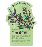 Тканевая маска с экстрактом чайного дерева Tony Moly I’m Real Tea Tree Mask Sheet Skin Soothing