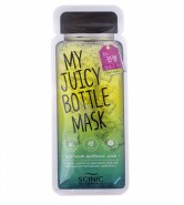 Успокаивающая тканевая маска для уменьшения воспалений на проблемной коже Scinic Soothing Ampule My Juicy Bottle Mask