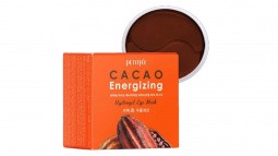 Тонизирующие гидрогелевые патчи с какао Petitfee Cacao Energizing Hydrogel Eye Patch