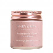 Глиняная маска для глубокого увлажнения Mary&May Rose Hyaluronic Hydra Wash off Pack 125 г