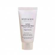 Глиняная маска для сияния кожи Mary&May Lemon Niacinamide Glow Wash Off Pack 30 г