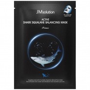 Балансирующая маска с акульим скваланом JMsolution Active Shark Squalane Balancing Mask Prime