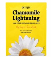 Успокаивающая гидрогелевая маска с экстрактом ромашки Petitfee Chamomile Lightening Hydrogel Mask