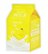 Питательная тканевая маска с молочными протеинами и экстрактом банана A'Pieu Banana Milk One-Pack