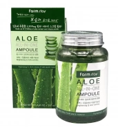 Многофункциональная сыворотка с алоэ FARM STAY  Aloe All In One Ampoule