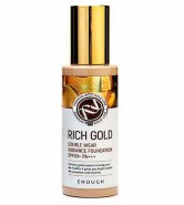Тональная основа омолаживающая с золотом ТОН №21 ENOUGH Rich Gold Double Wear Radiance Foundation SPF50+ PA+++ №21