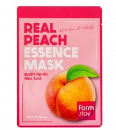 Маска для лица тканевая с экстрактом персика FarmStay Real Peach Essence Mask 