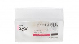 Ночной капсульный пилинг-крем с фруктовыми экстрактами Isov Night & Peel Cream